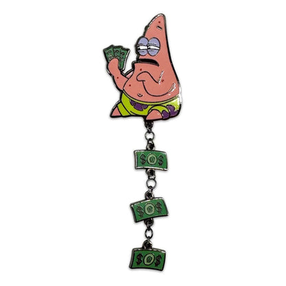 SpongeBob SquarePants Dinglar Pin Badge Patrick 12 cm