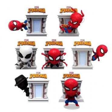 Marvel Hero Box Tower Series Mini-figuren Spider-Man 8 cm display (6)