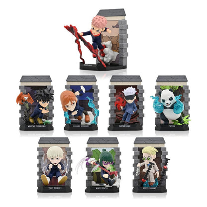 Jujutsu Kaisen Mystery Capsules Mini -figuren Cursed 10 cm display (12)