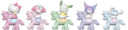 Sanrio Equestrian Series Minifigurer Hello Kitty and Friends 5 cm Blind Box Display (12)
