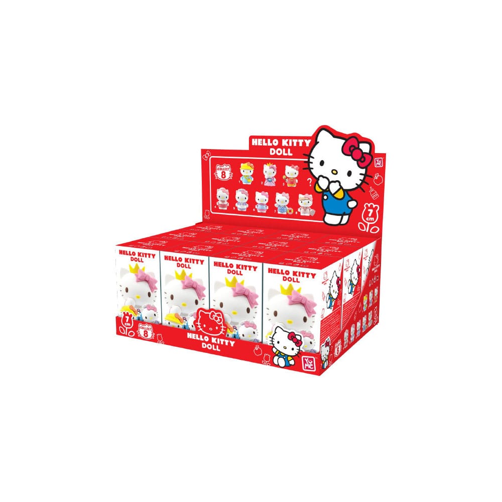 Sanrio Dress-up Series Mini Figures Hello Kitty 7 cm Affichage (12)