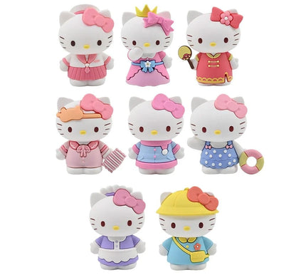 Sanrio Dress-up Series Mini Figures Hello Kitty 7 cm Affichage (12)