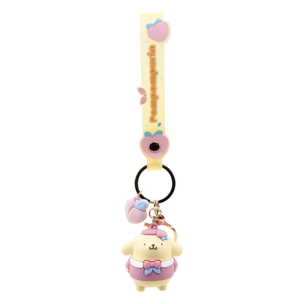 Keychain de la série Sanrio Peach avec sangle à main Hello Kitty and Friends Display (12)