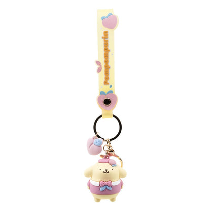 Keychain de la série Sanrio Peach avec sangle à main Hello Kitty and Friends Display (12)