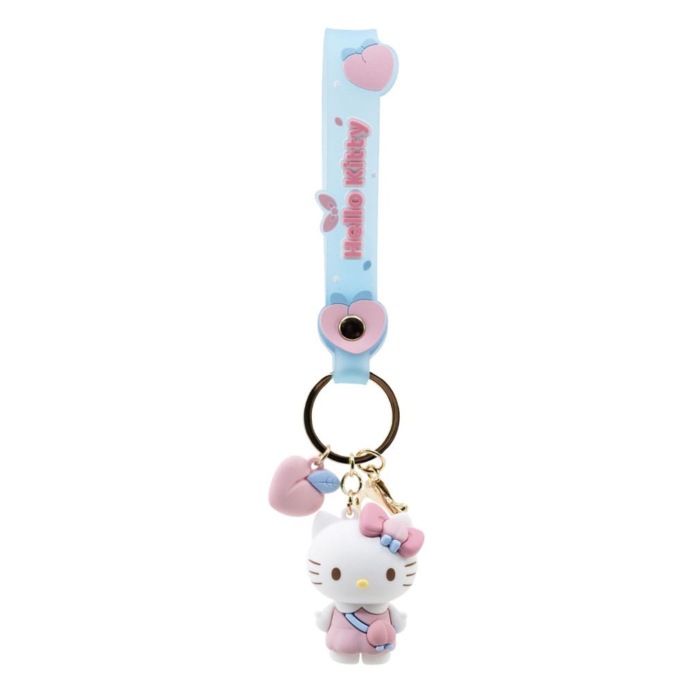 Keychain de la série Sanrio Peach avec sangle à main Hello Kitty and Friends Display (12)