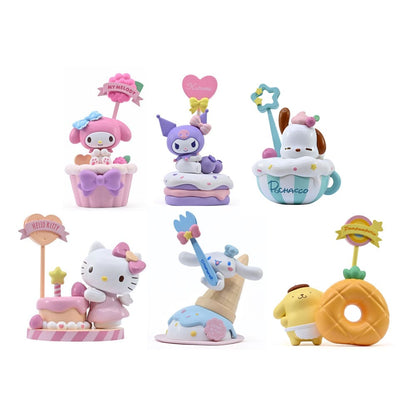 Sanrio Memo Stand Party Vremenska serija Mini Figures Hello Kitty i Friends 5 cm prikaz (12)