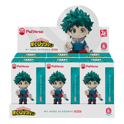My Hero Academia Anime Series Mini Figures 9 CM Display (6)