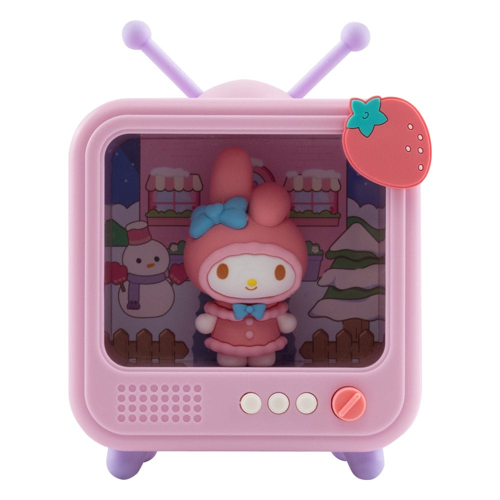 Sanrio Bedside Light TV dizisi mini figürler Hello Kitty ve Friends 8 cm ekran (8)