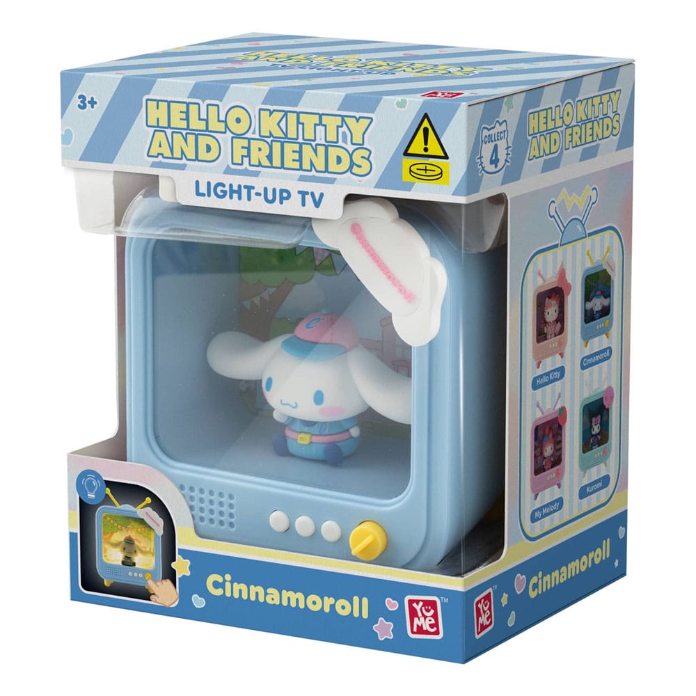SANRIO BEDSIDE Light TV -Serie Mini -Figuren Hallo Kitty und Freunde 8 cm Display (8)