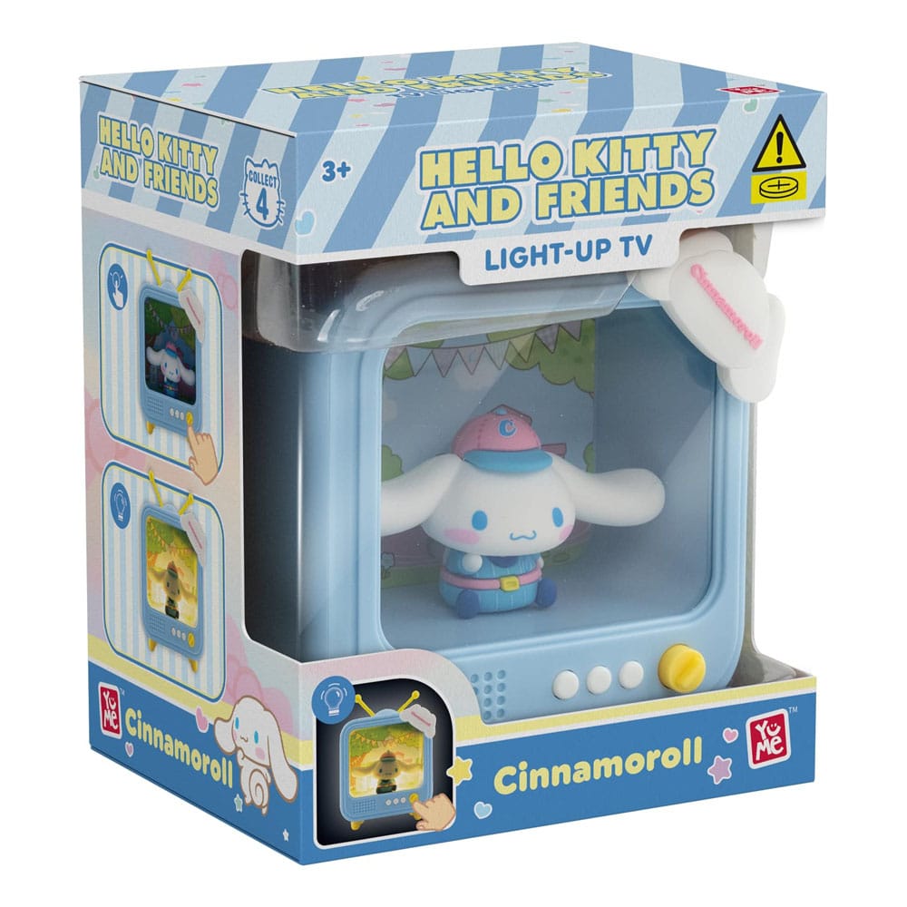 SANRIO BEDSIDE Light TV -Serie Mini -Figuren Hallo Kitty und Freunde 8 cm Display (8)