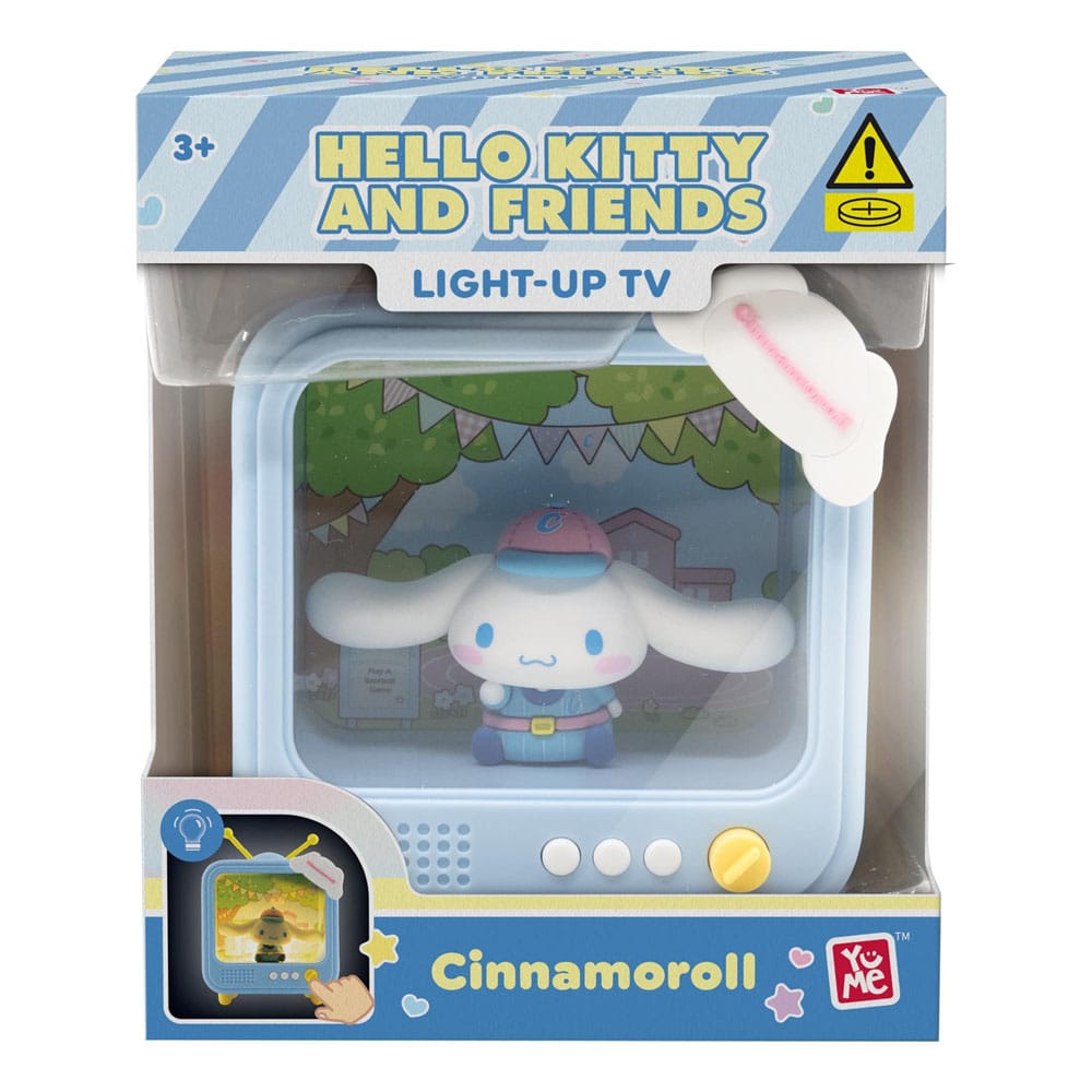 SANRIO BEDSIDE Light TV -Serie Mini -Figuren Hallo Kitty und Freunde 8 cm Display (8)