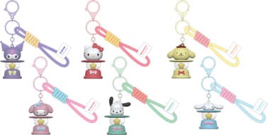 Sanrio Light-Up Camping Lamp Series nøglering med håndrem Hello Kitty and Friends Display (9)